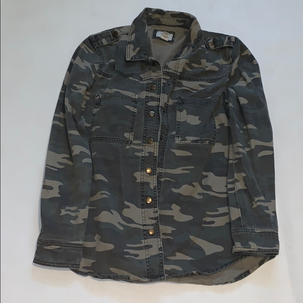 Forever 21 Camo Jacket